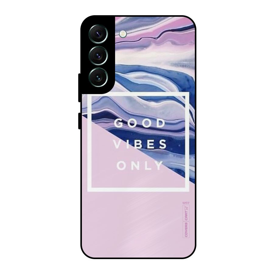 Pastel Color Vibes Metal Back Case for Galaxy S22 Plus 5G