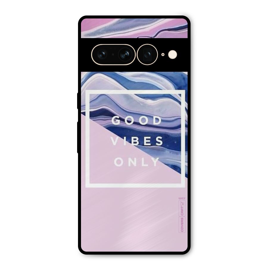 Pastel Color Vibes Metal Back Case for Google Pixel 7 Pro