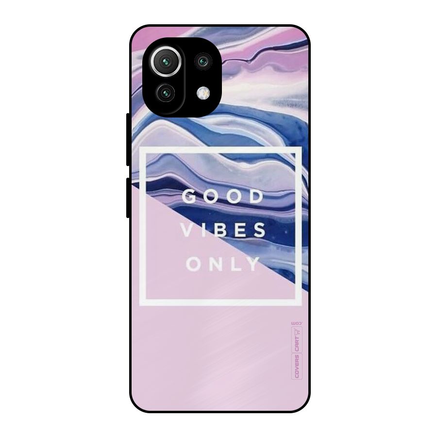 Pastel Color Vibes Metal Back Case for Mi 11 Lite NE 5G