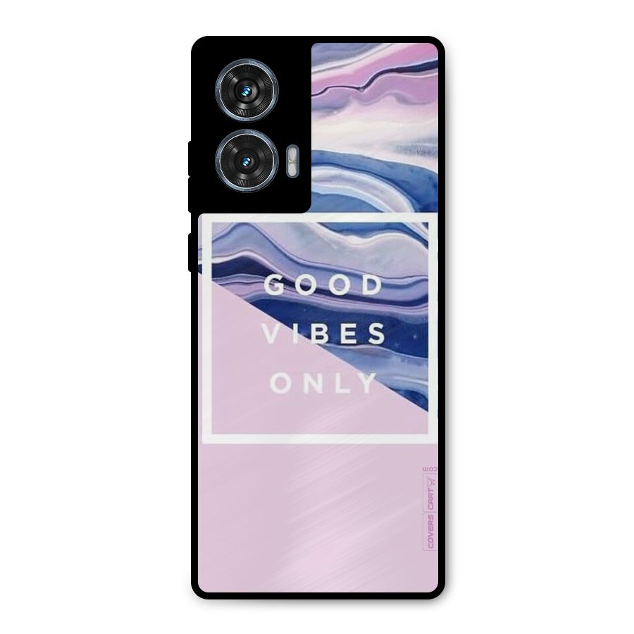 Pastel Color Vibes Metal Back Case for Motorola Edge 50 Fusion