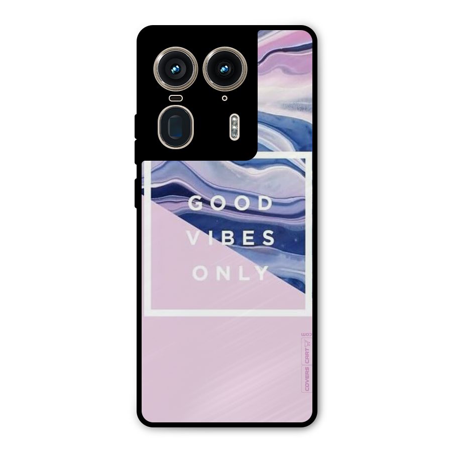 Pastel Color Vibes Metal Back Case for Motorola Edge 50 Ultra