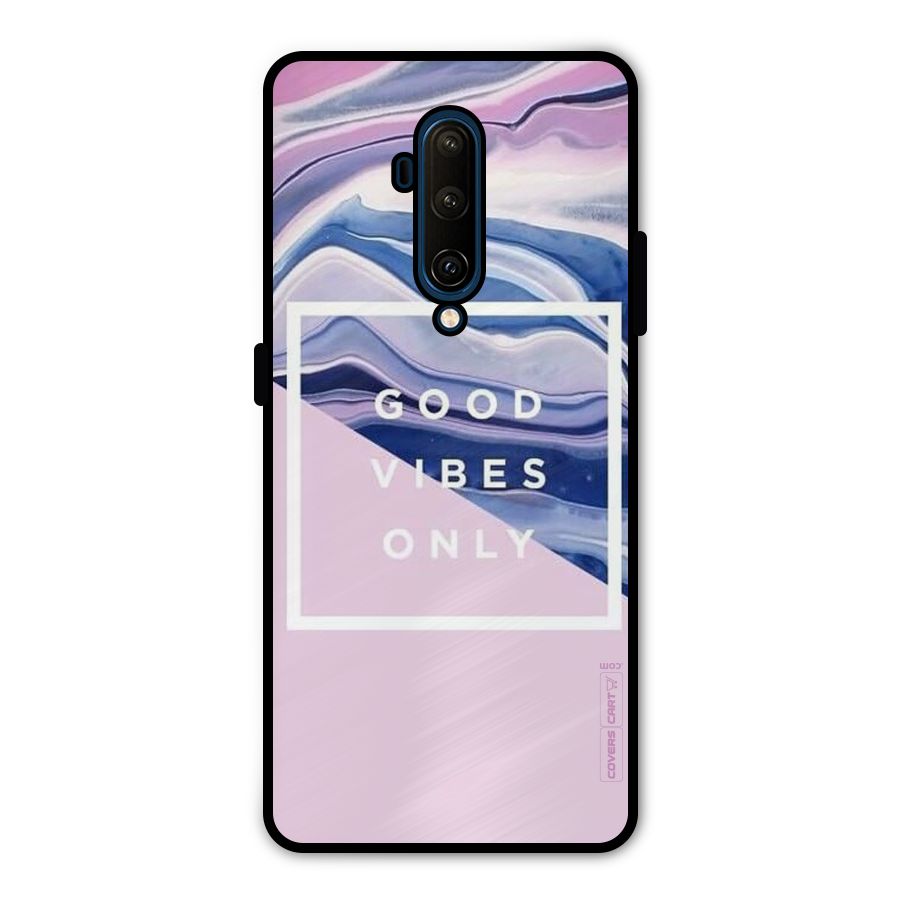 Pastel Color Vibes Metal Back Case for OnePlus 7T Pro