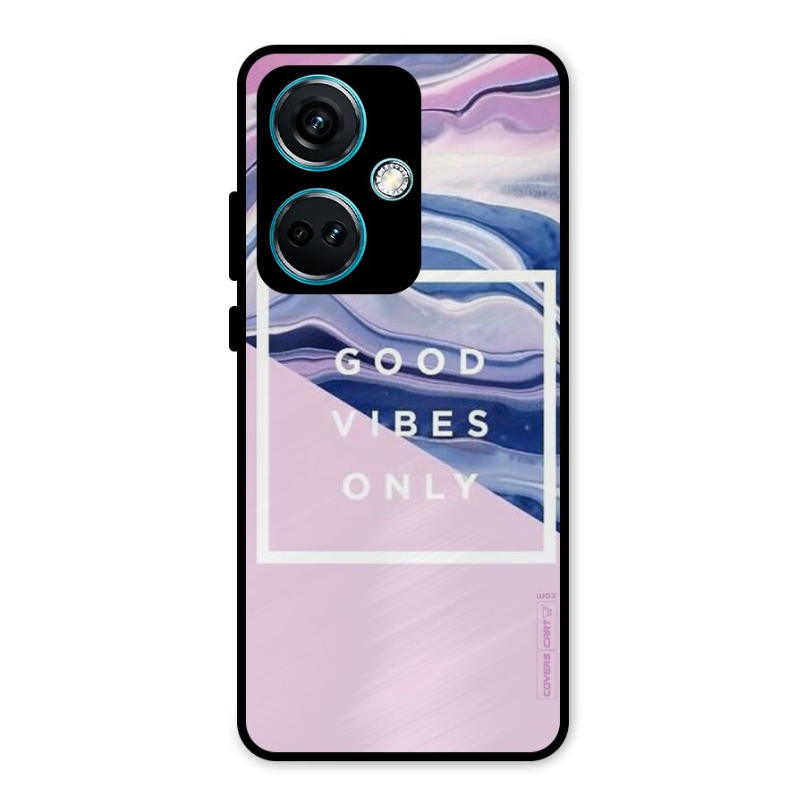 Pastel Color Vibes Metal Back Case for OnePlus Nord CE 3 5G