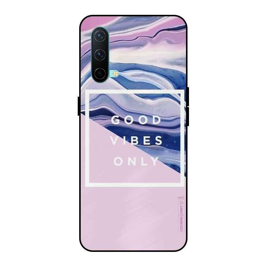 Pastel Color Vibes Metal Back Case for OnePlus Nord CE 5G