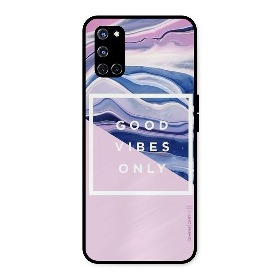 Pastel Color Vibes Metal Back Case for Oppo A52