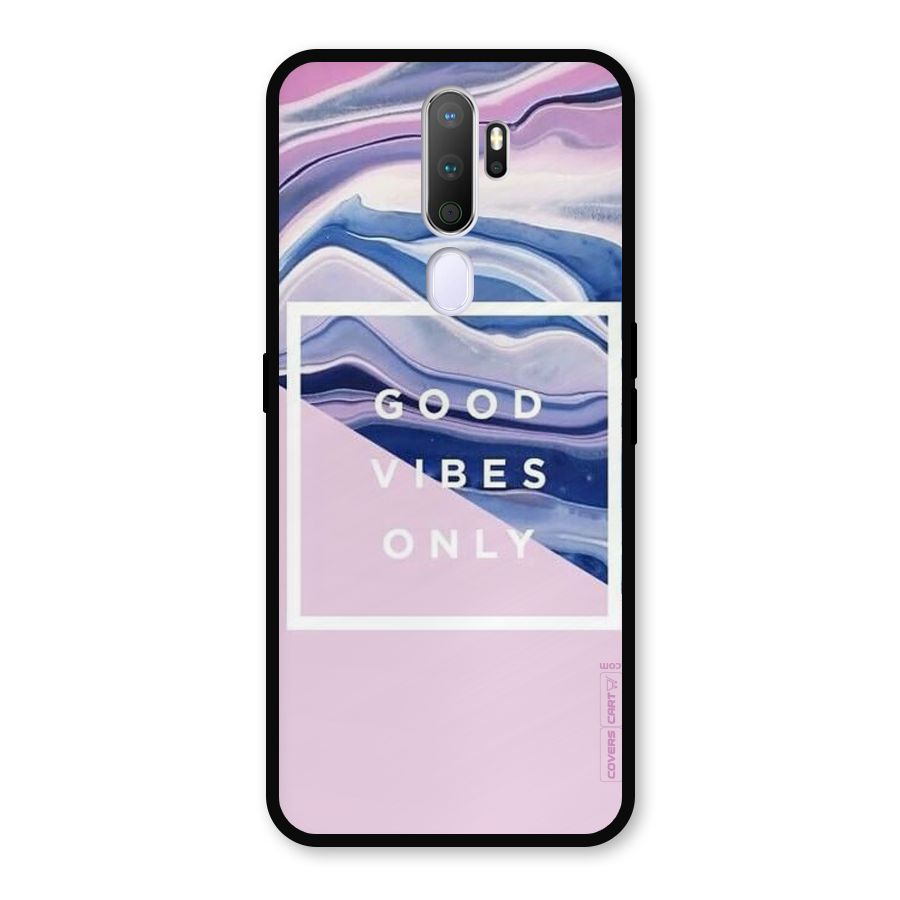 Pastel Color Vibes Metal Back Case for Oppo A5 (2020)