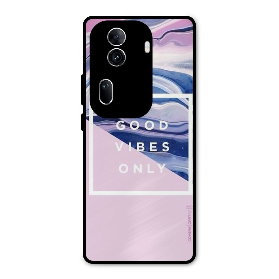 Pastel Color Vibes Metal Back Case for Oppo Reno11 Pro 5G