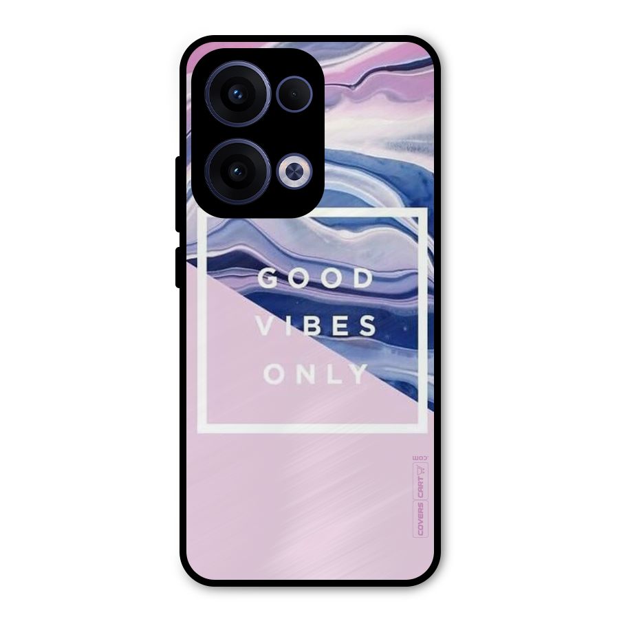 Pastel Color Vibes Metal Back Case for Oppo Reno13