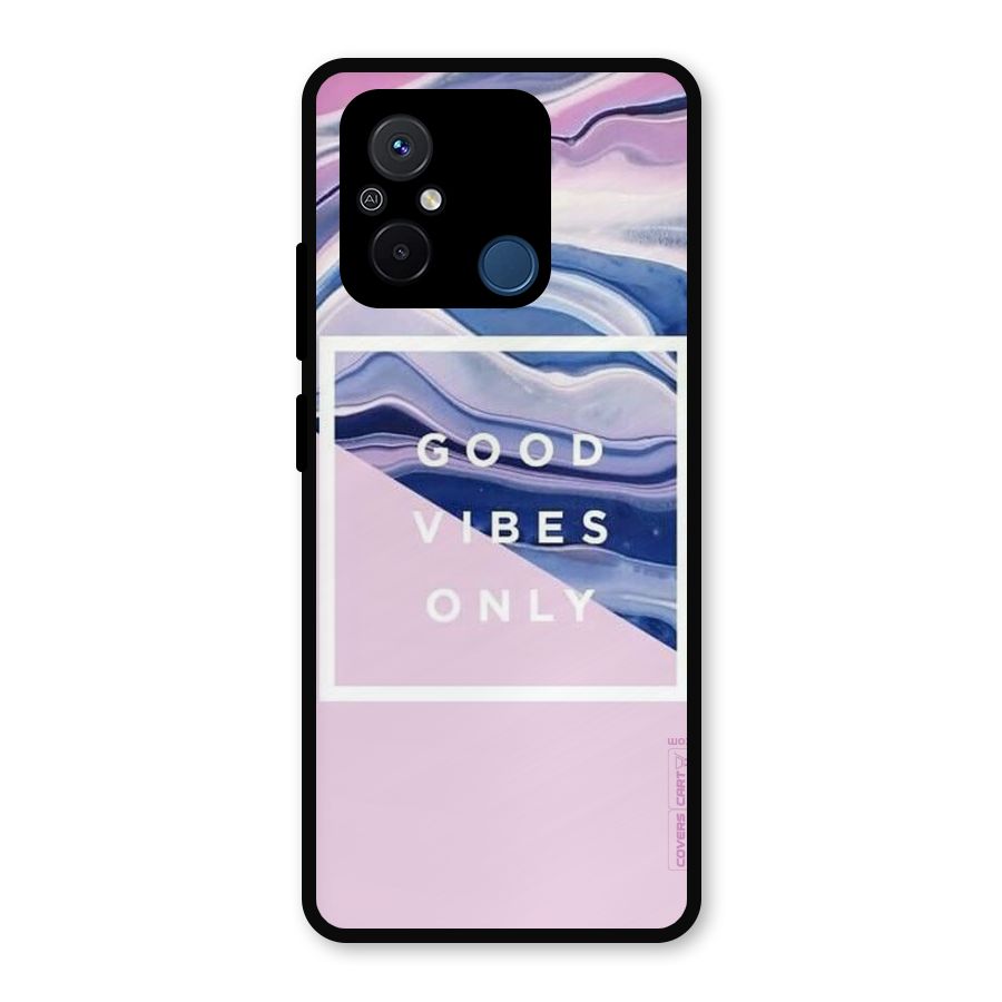 Pastel Color Vibes Metal Back Case for Poco C55