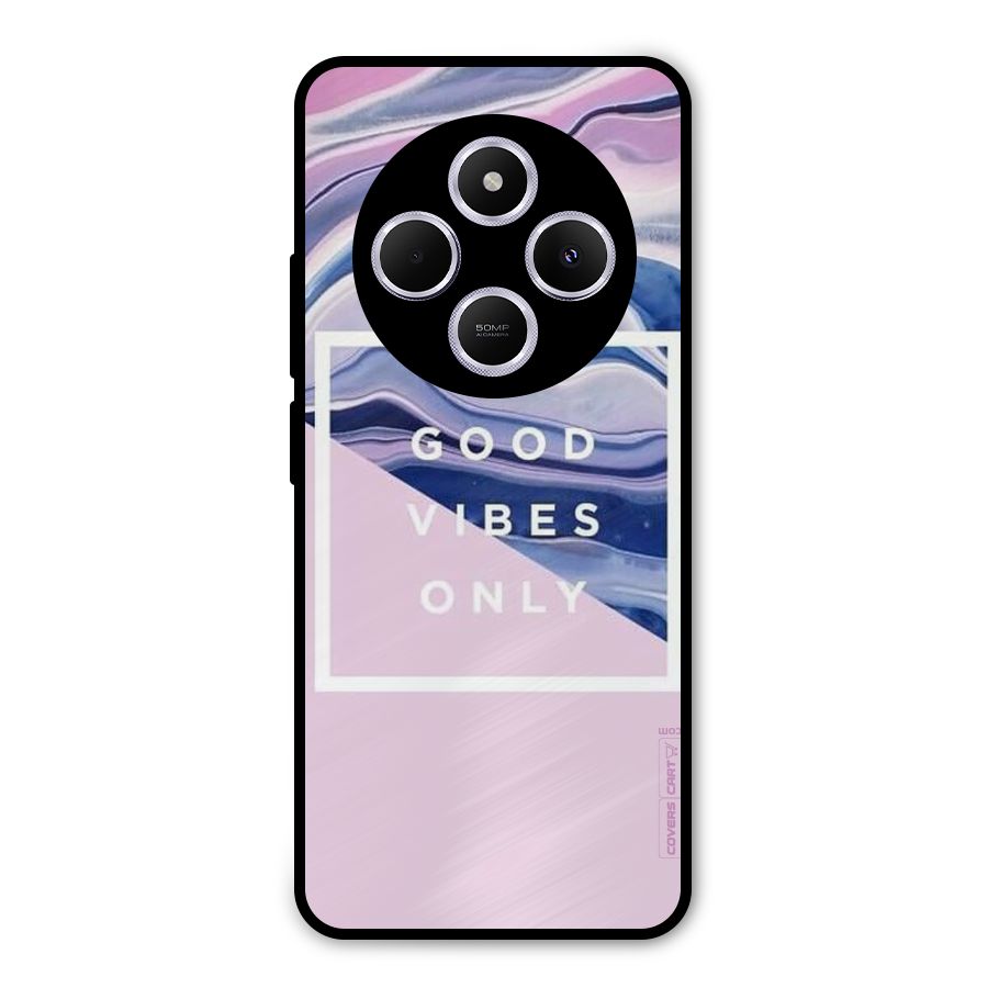 Pastel Color Vibes Metal Back Case for Poco C75 5G