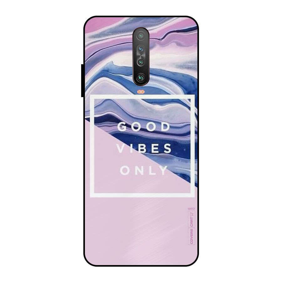 Pastel Color Vibes Metal Back Case for Poco X2