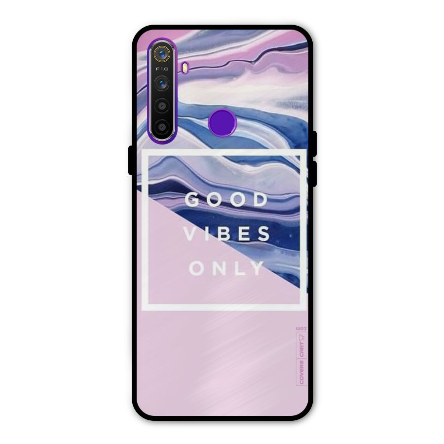 Pastel Color Vibes Metal Back Case for Realme 5i