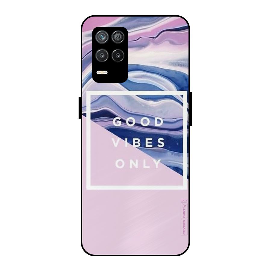 Pastel Color Vibes Metal Back Case for Realme 8 5G