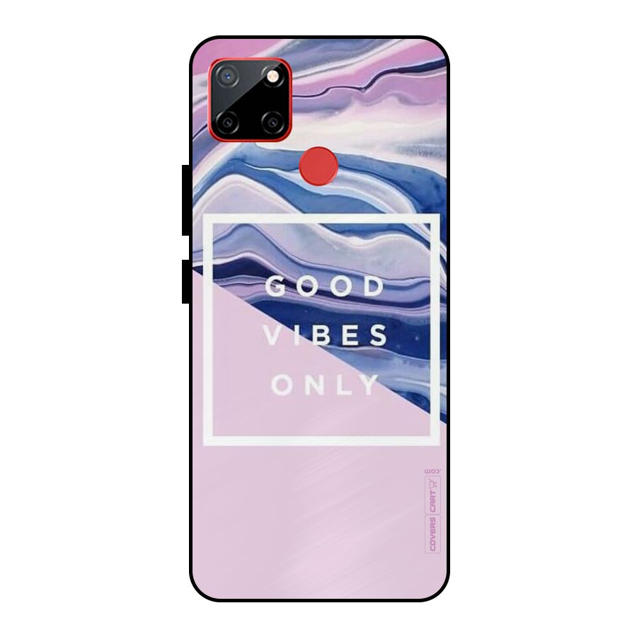 Pastel Color Vibes Metal Back Case for Realme C12