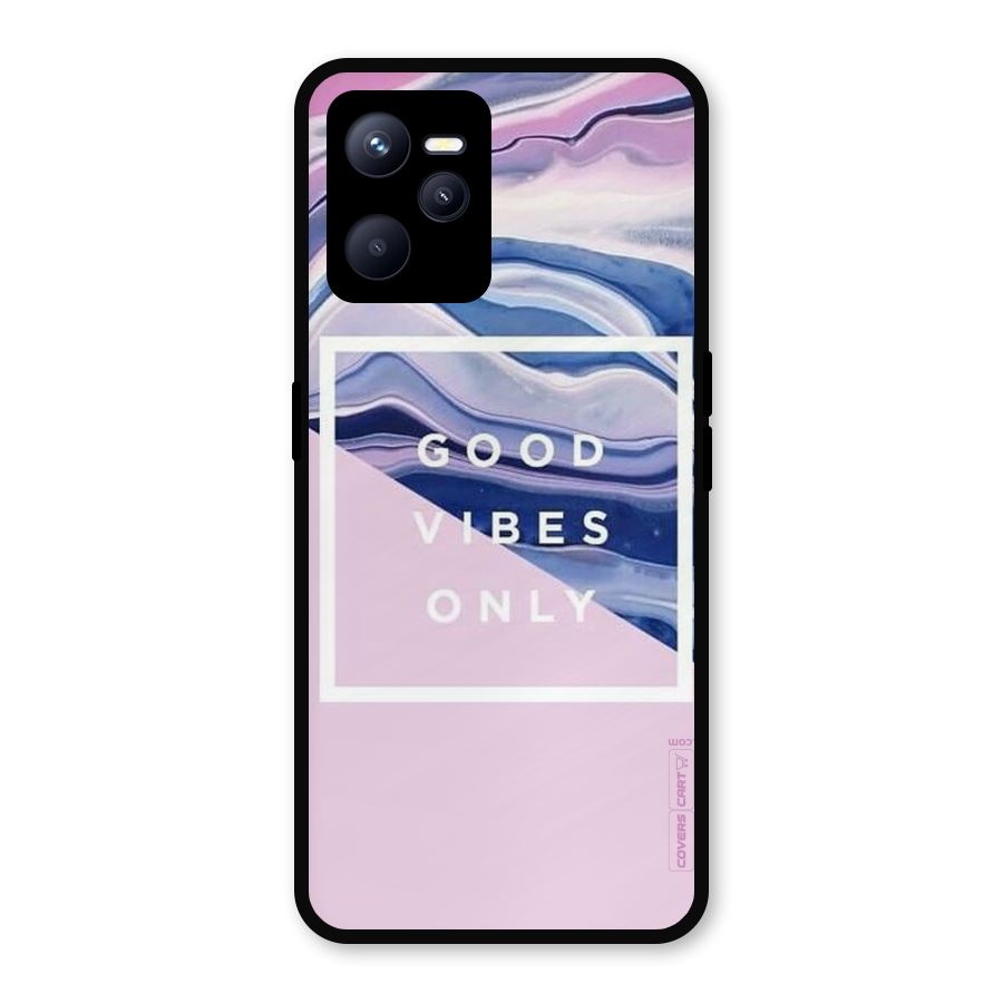 Pastel Color Vibes Metal Back Case for Realme C35