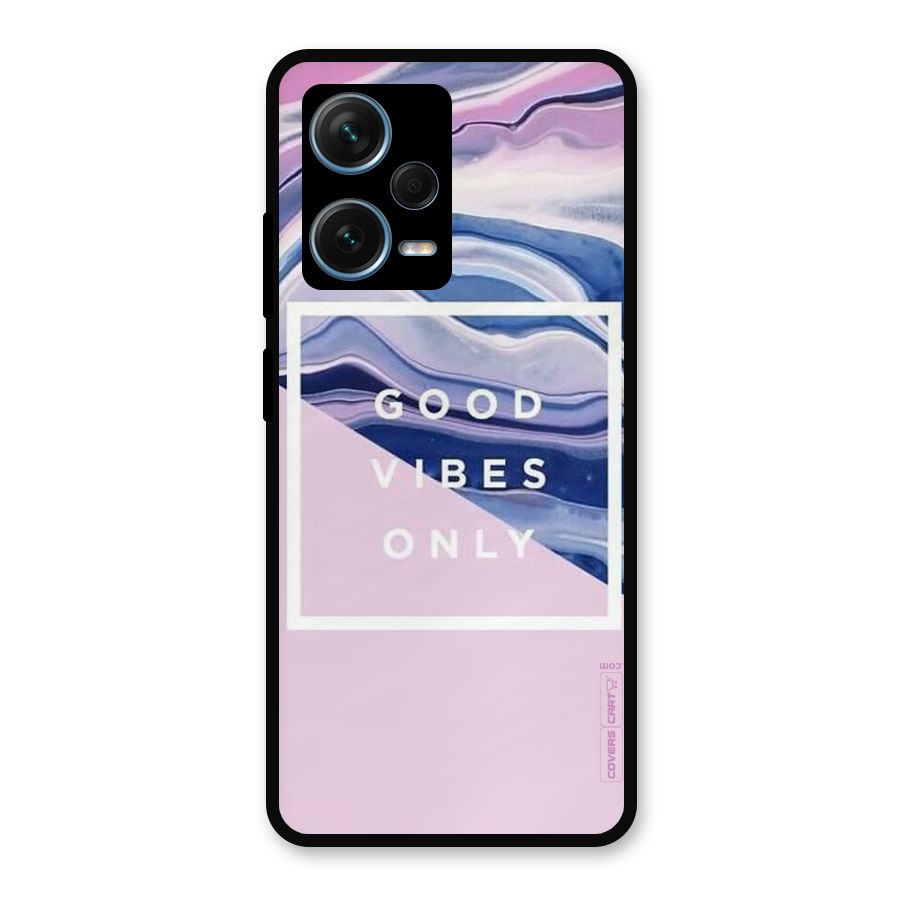 Pastel Color Vibes Metal Back Case for Redmi Note 12 Pro Plus 5G