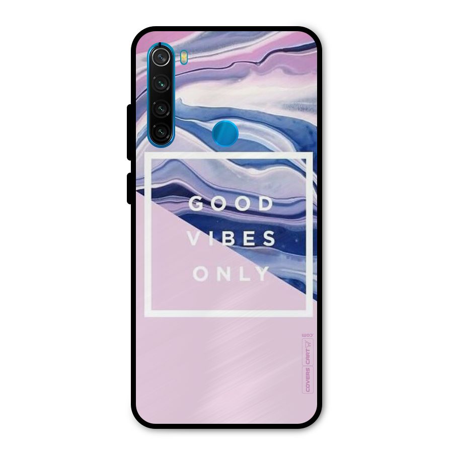 Pastel Color Vibes Metal Back Case for Redmi Note 8