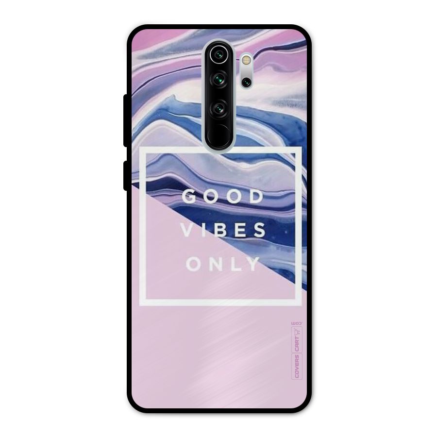 Pastel Color Vibes Metal Back Case for Redmi Note 8 Pro