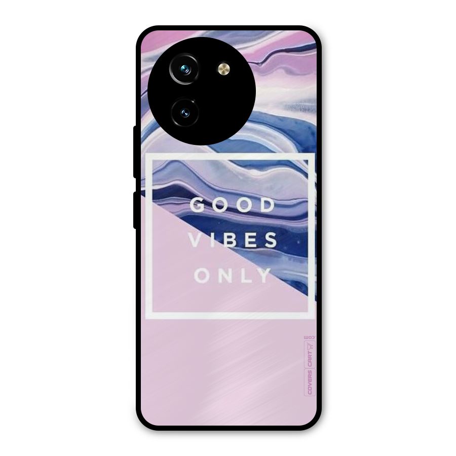 Pastel Color Vibes Metal Back Case for Vivo T3x