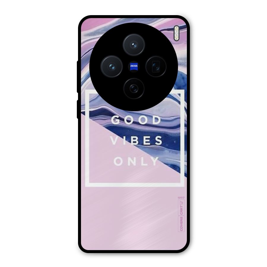 Pastel Color Vibes Metal Back Case for Vivo X200