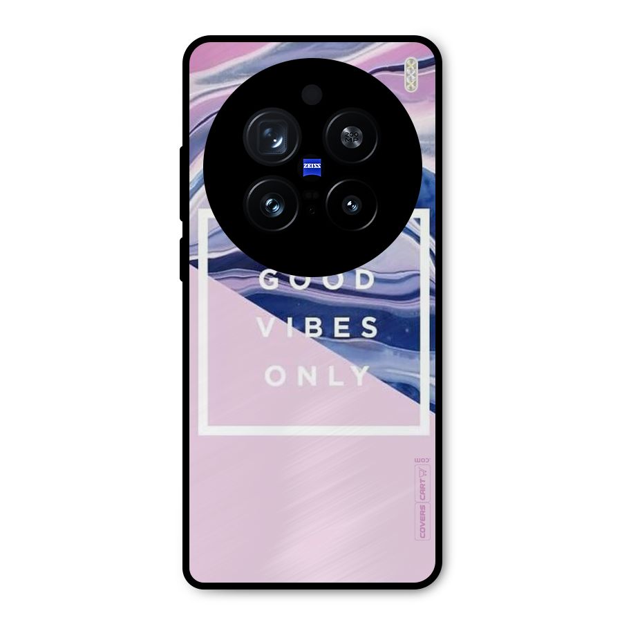 Pastel Color Vibes Metal Back Case for Vivo X200 Pro