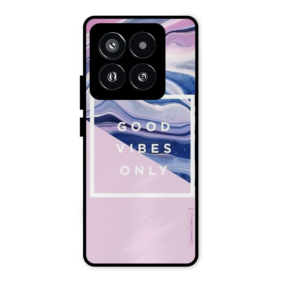 Pastel Color Vibes Metal Back Case for Xiaomi 14 Pro