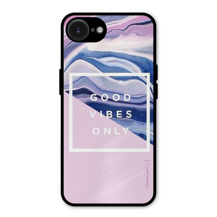 Pastel Color Vibes Metal Back Case for iPhone 16e