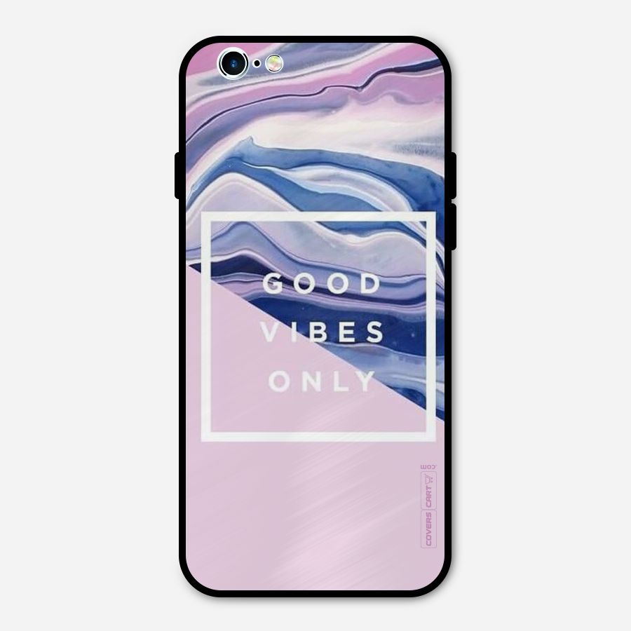 Pastel Color Vibes Metal Back Case for iPhone 6 6s