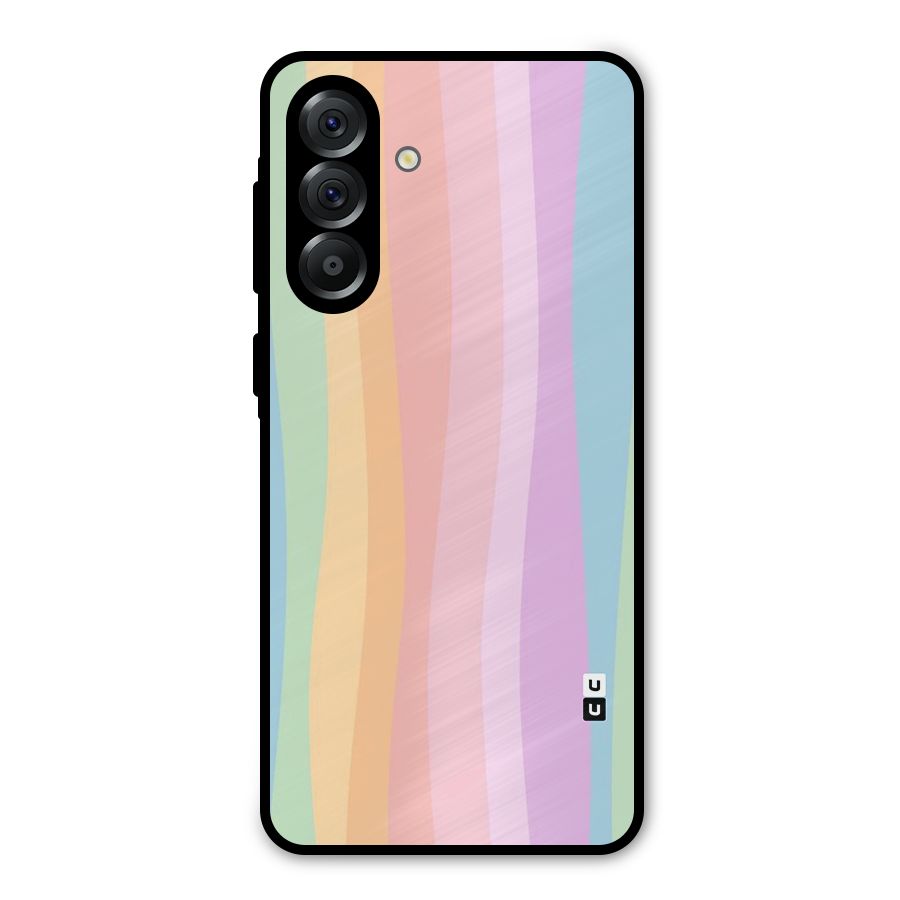 Pastel Curves Metal Back Case for Galaxy A36