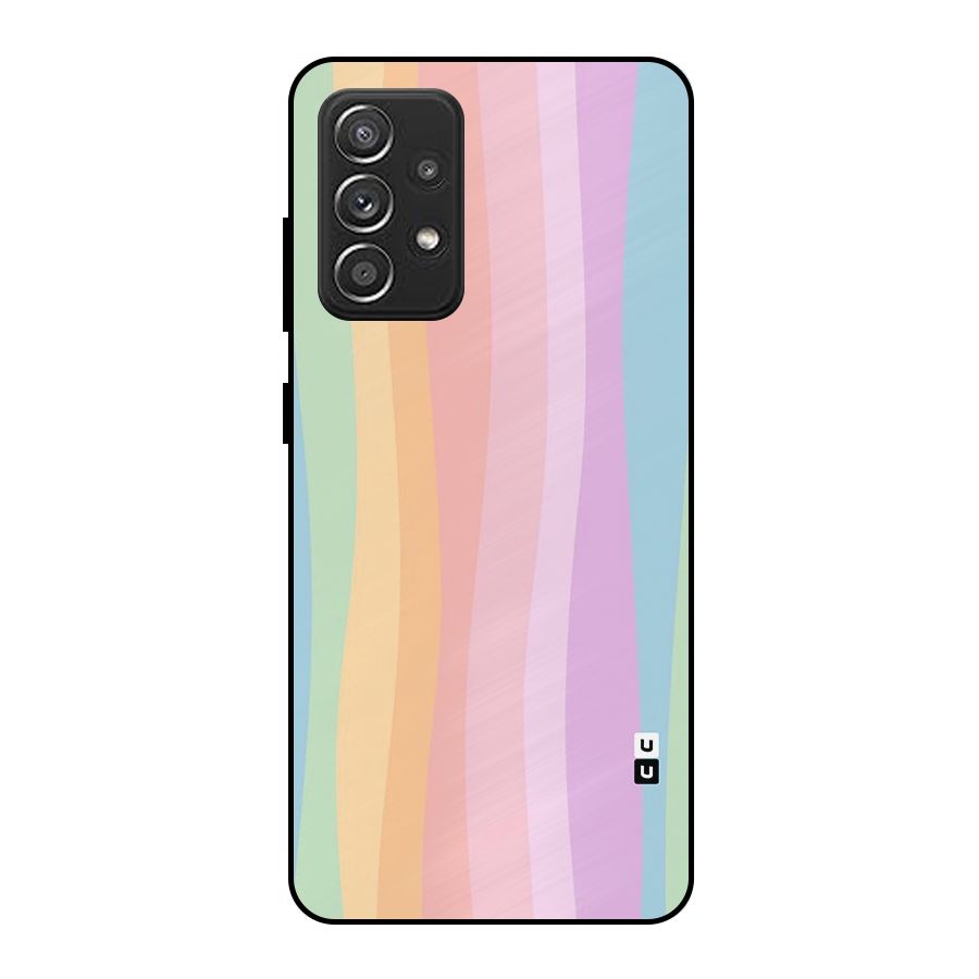 Pastel Curves Metal Back Case for Galaxy A52s 5G