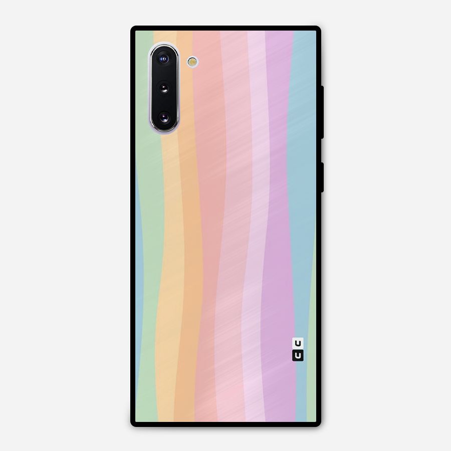 Pastel Curves Metal Back Case for Galaxy Note 10