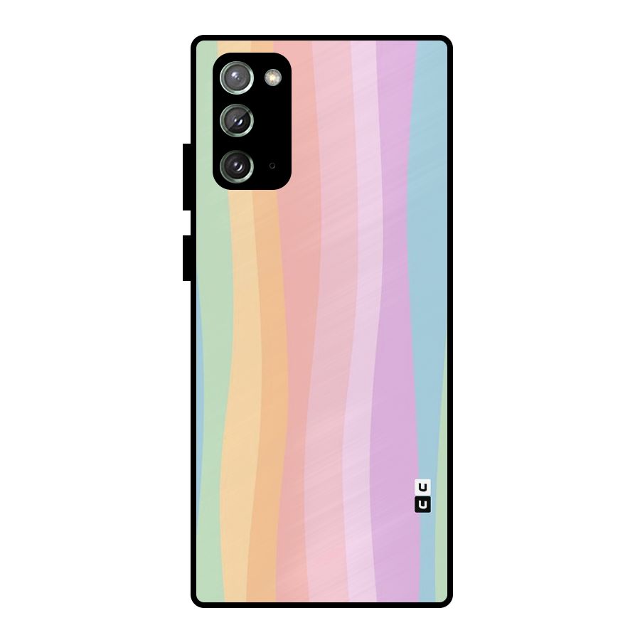Pastel Curves Metal Back Case for Galaxy Note 20