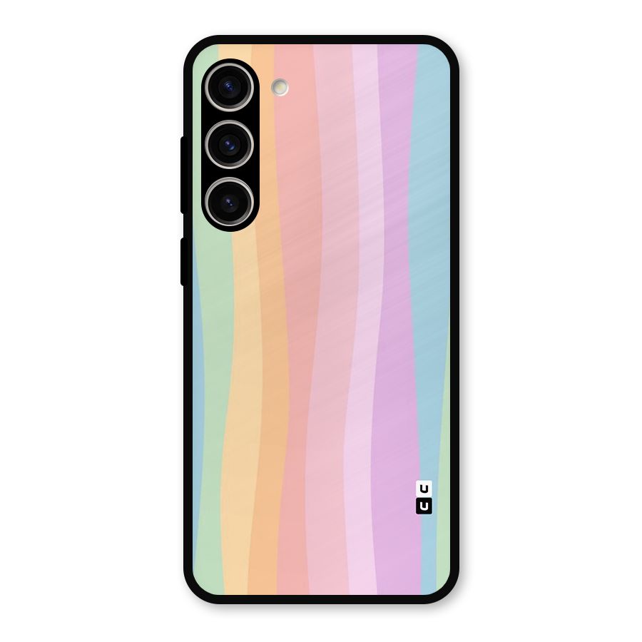 Pastel Curves Metal Back Case for Galaxy S23 Plus