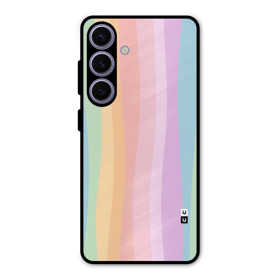 Pastel Curves Metal Back Case for Galaxy S24