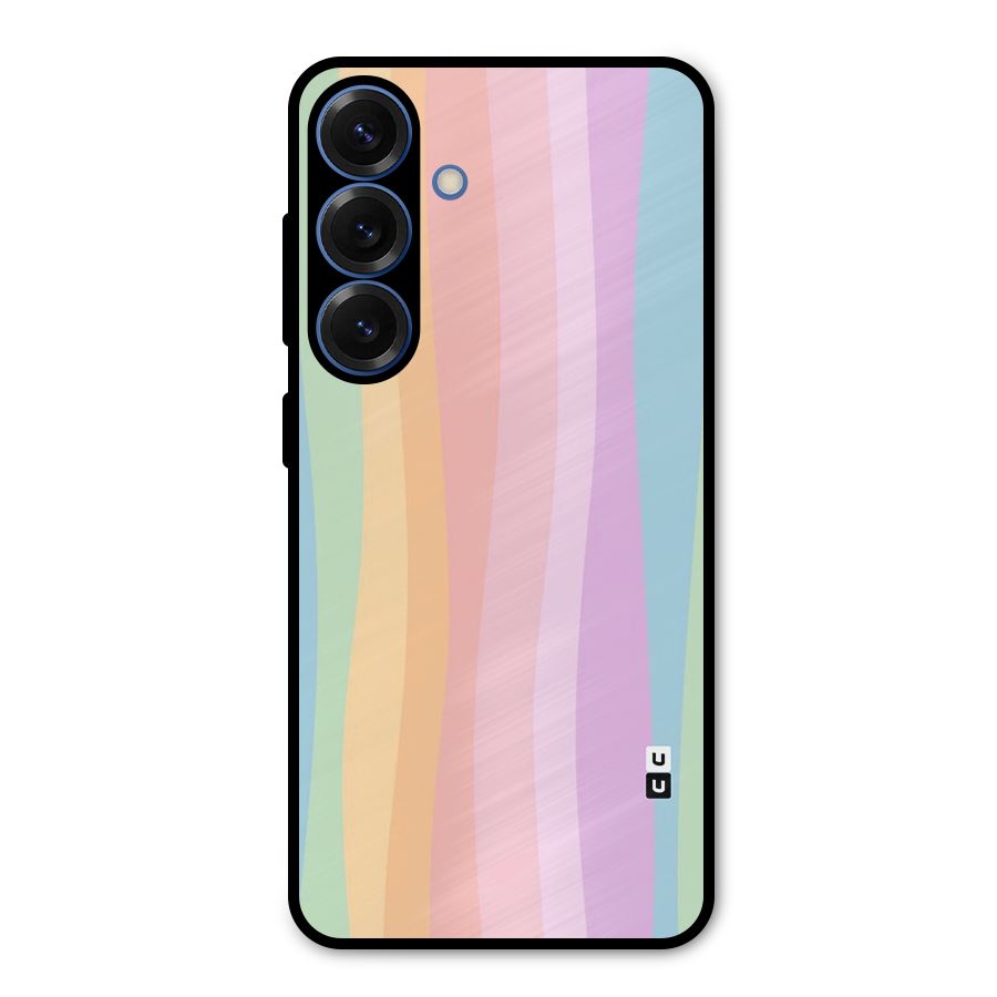 Pastel Curves Metal Back Case for Galaxy S25