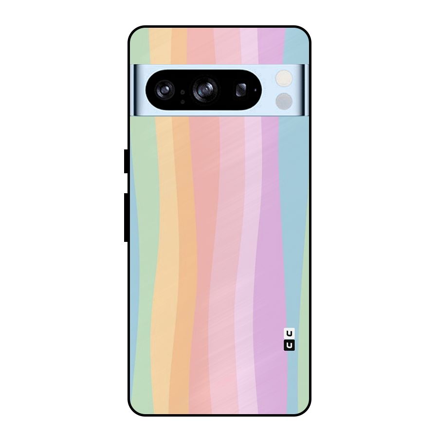Pastel Curves Metal Back Case for Google Pixel 8 Pro