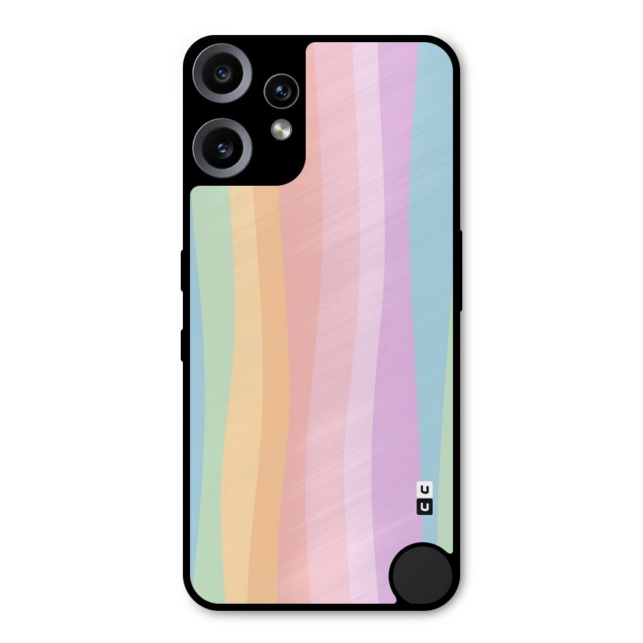 Pastel Curves Metal Back Case for Nothing CMF Phone 2 Pro