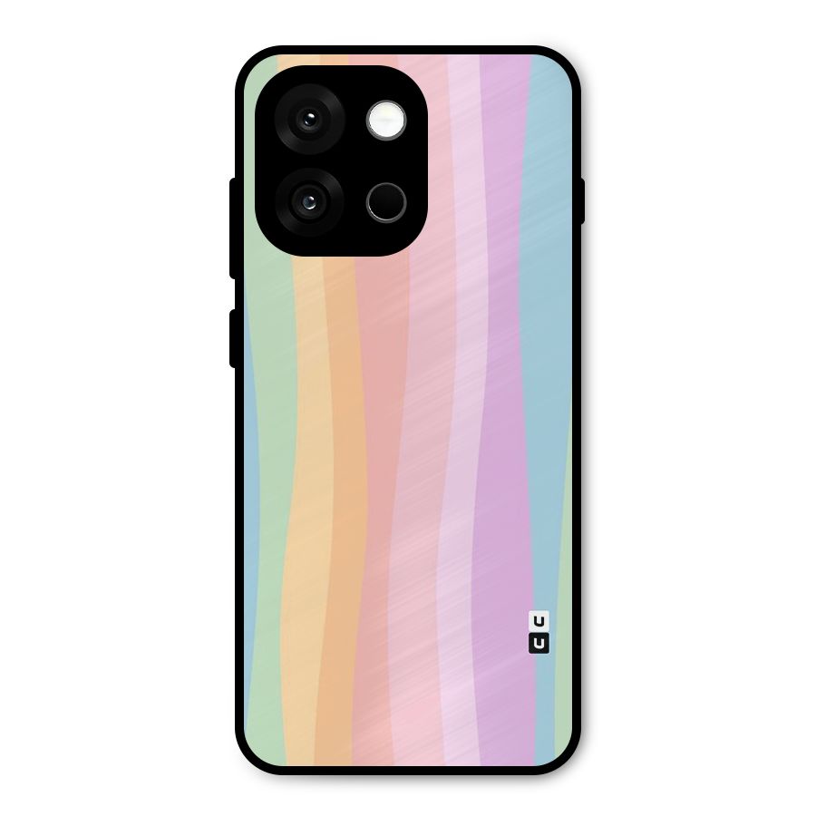 Pastel Curves Metal Back Case for OnePlus 13s