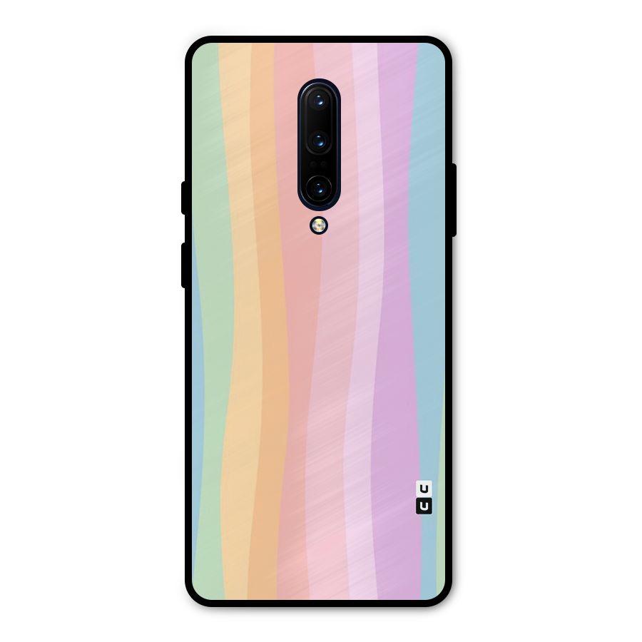 Pastel Curves Metal Back Case for OnePlus 7 Pro