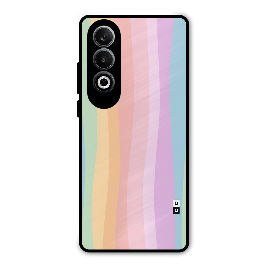 Pastel Curves Metal Back Case for OnePlus Nord CE4