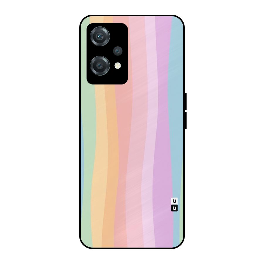 Pastel Curves Metal Back Case for OnePlus Nord CE 2 Lite 5G