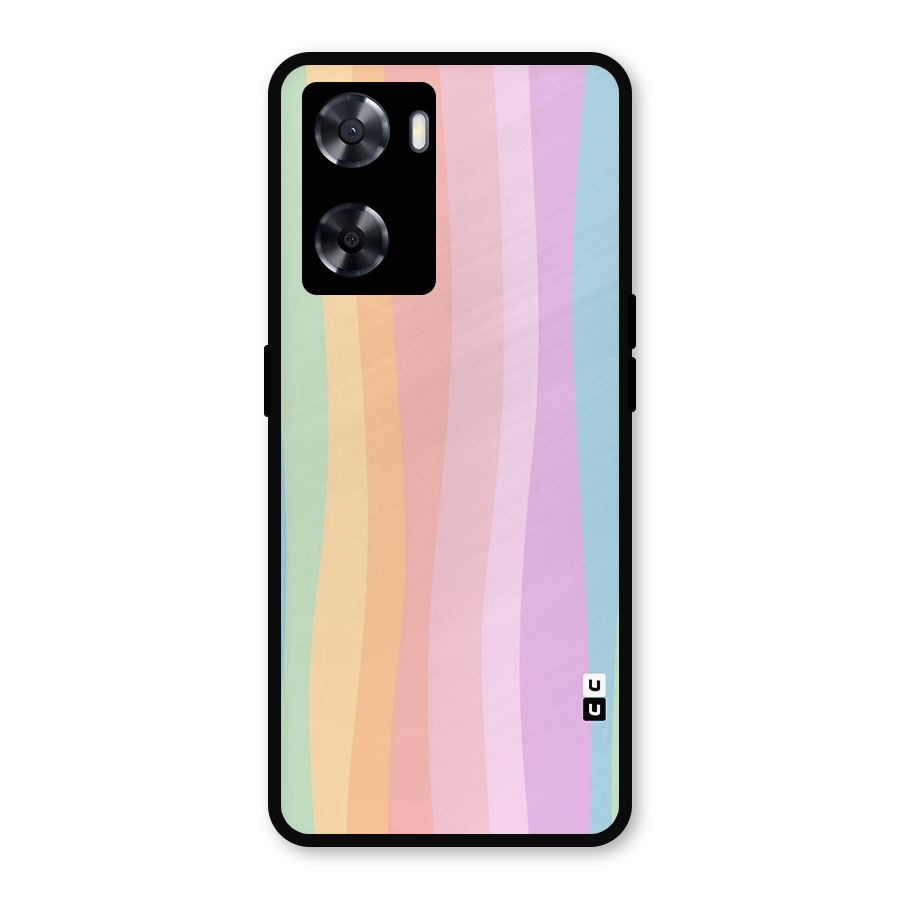 Pastel Curves Metal Back Case for OnePlus Nord N20 SE
