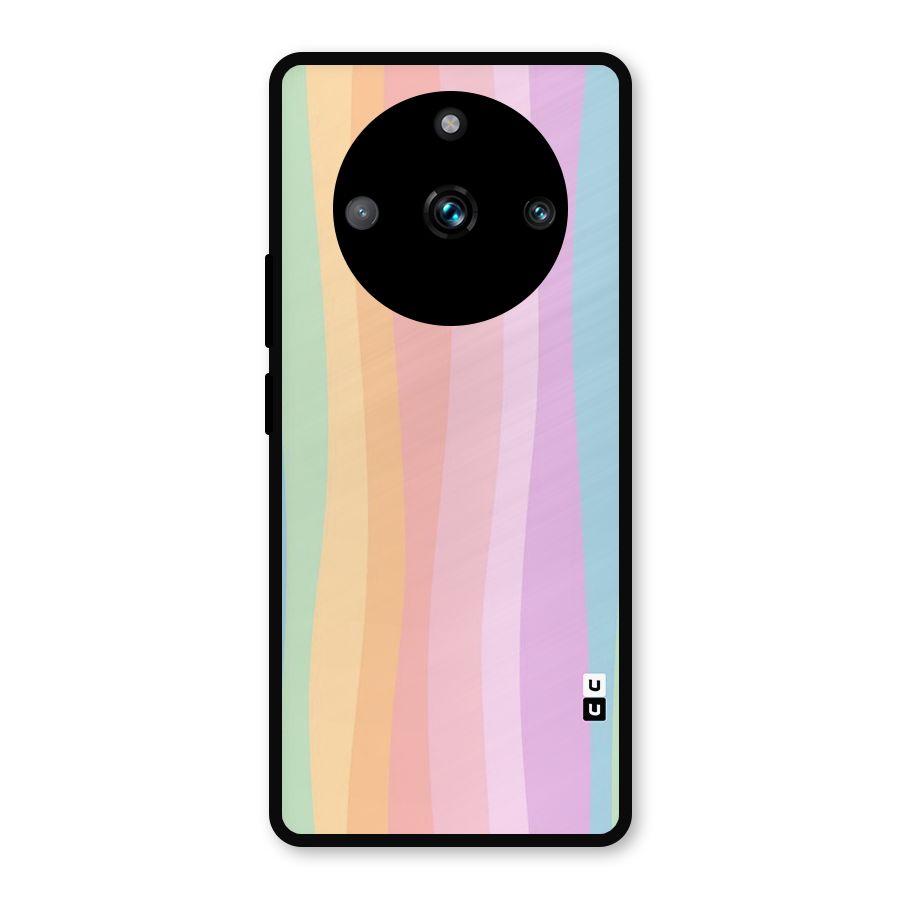 Pastel Curves Metal Back Case for Realme 11 Pro Plus