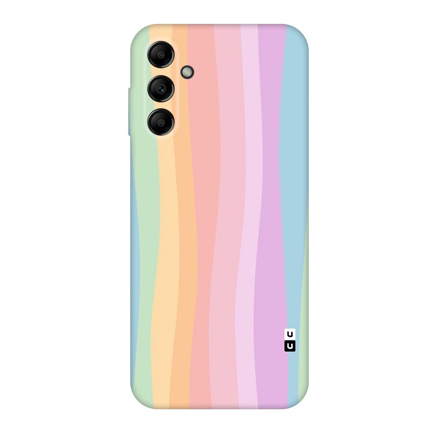 Pastel Curves Original Polycarbonate Back Case for Galaxy A14 5G