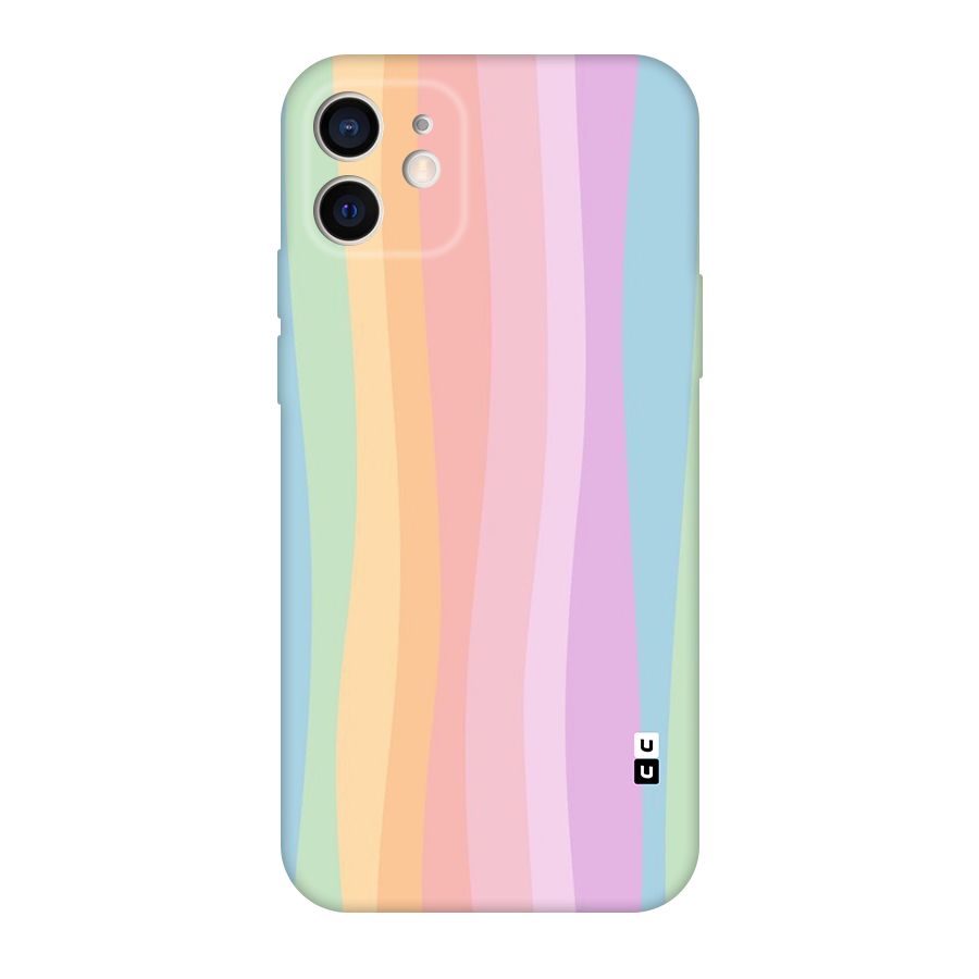 Pastel Curves Original Polycarbonate Back Case for iPhone 12