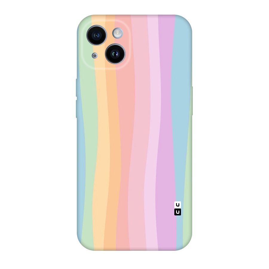 Pastel Curves Original Polycarbonate Back Case for iPhone 14
