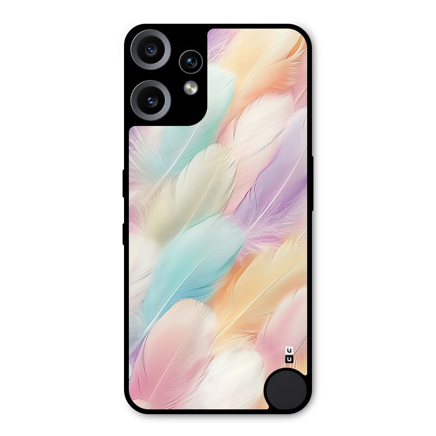 Pastel Feather Metal Back Case for Nothing CMF Phone 2 Pro