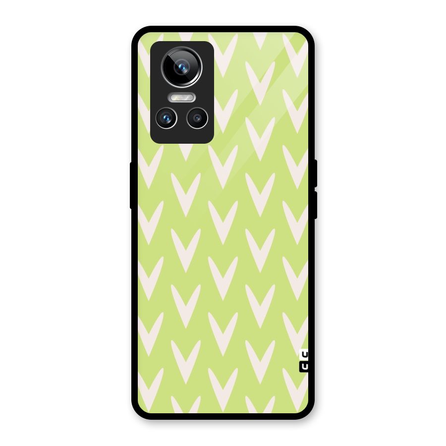 Pastel Green Grass Glass Back Case for Realme GT Neo 3