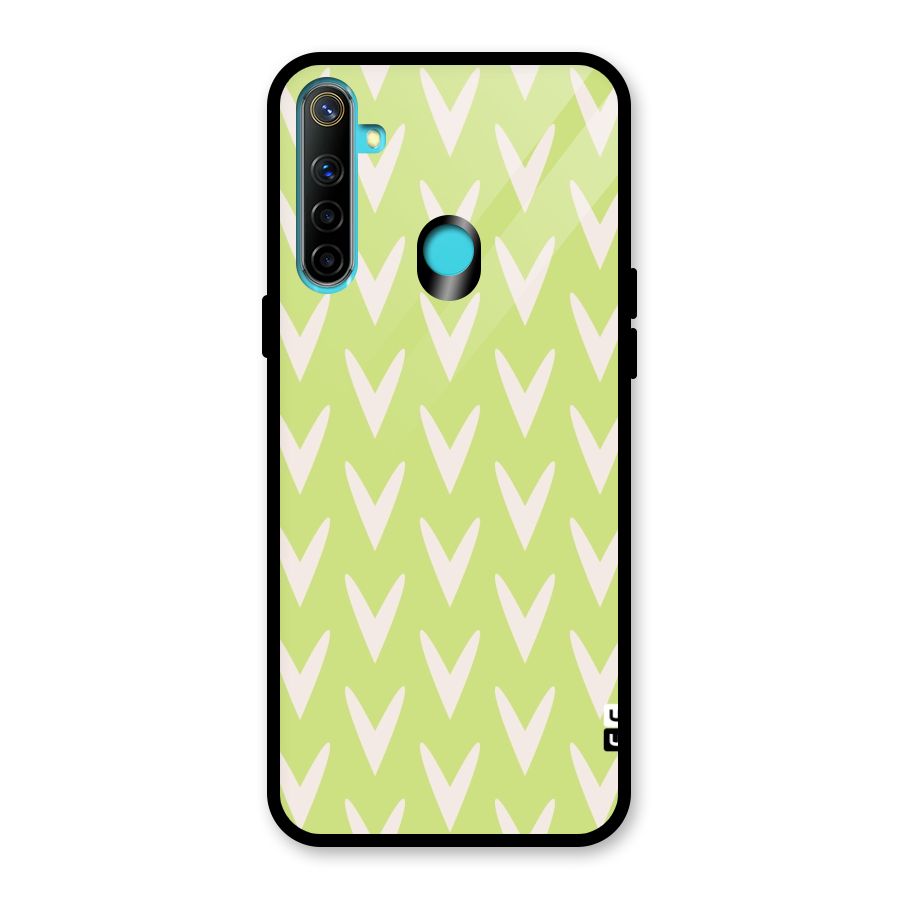Pastel Green Grass Glass Back Case for Realme Narzo 10