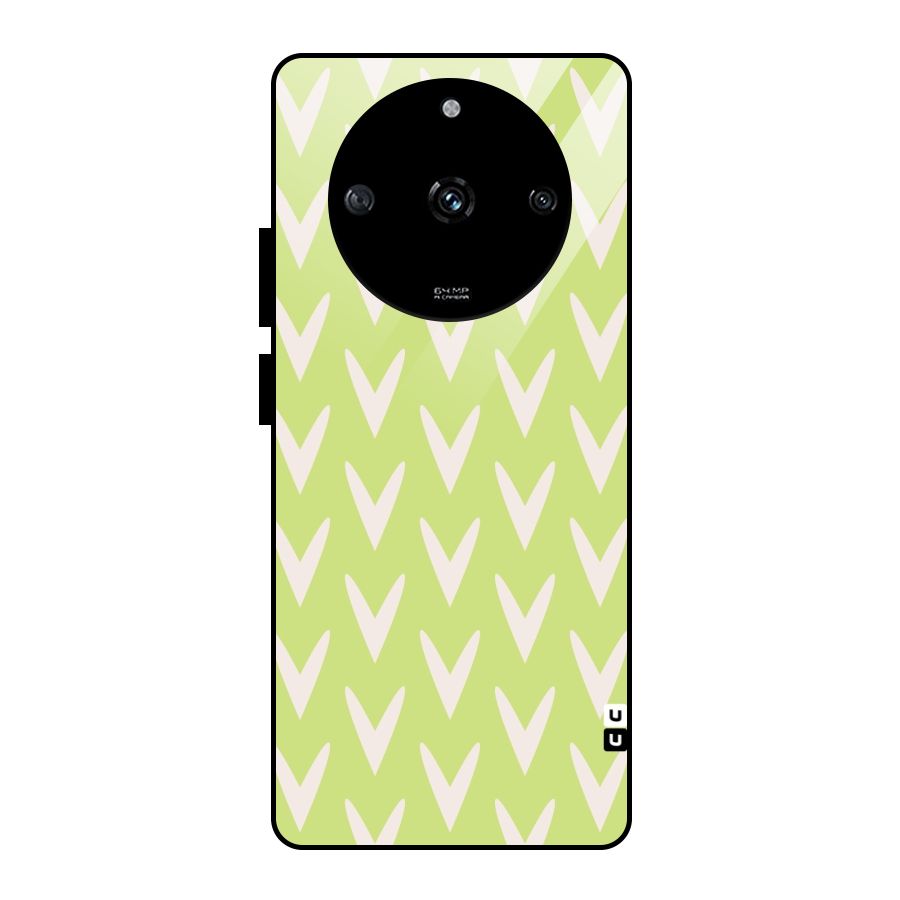 Pastel Green Grass Glass Back Case for Realme Narzo 60 5G